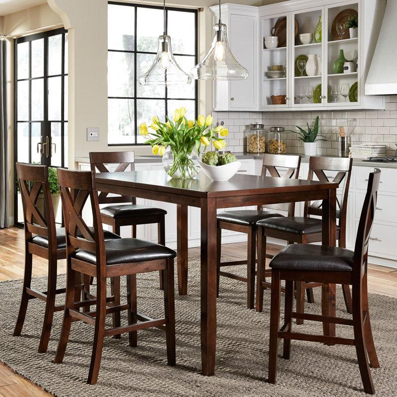 Darby Home Co Nadine 7 Piece Dining Set & Reviews Wayfair